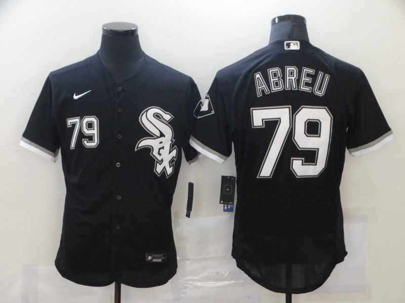 Men Chicago White Sox 79 Abreu Black Elite Nike MLB Jerseys Men Chicago White Sox 79 Abreu Black Elite Nike MLB Jerseys